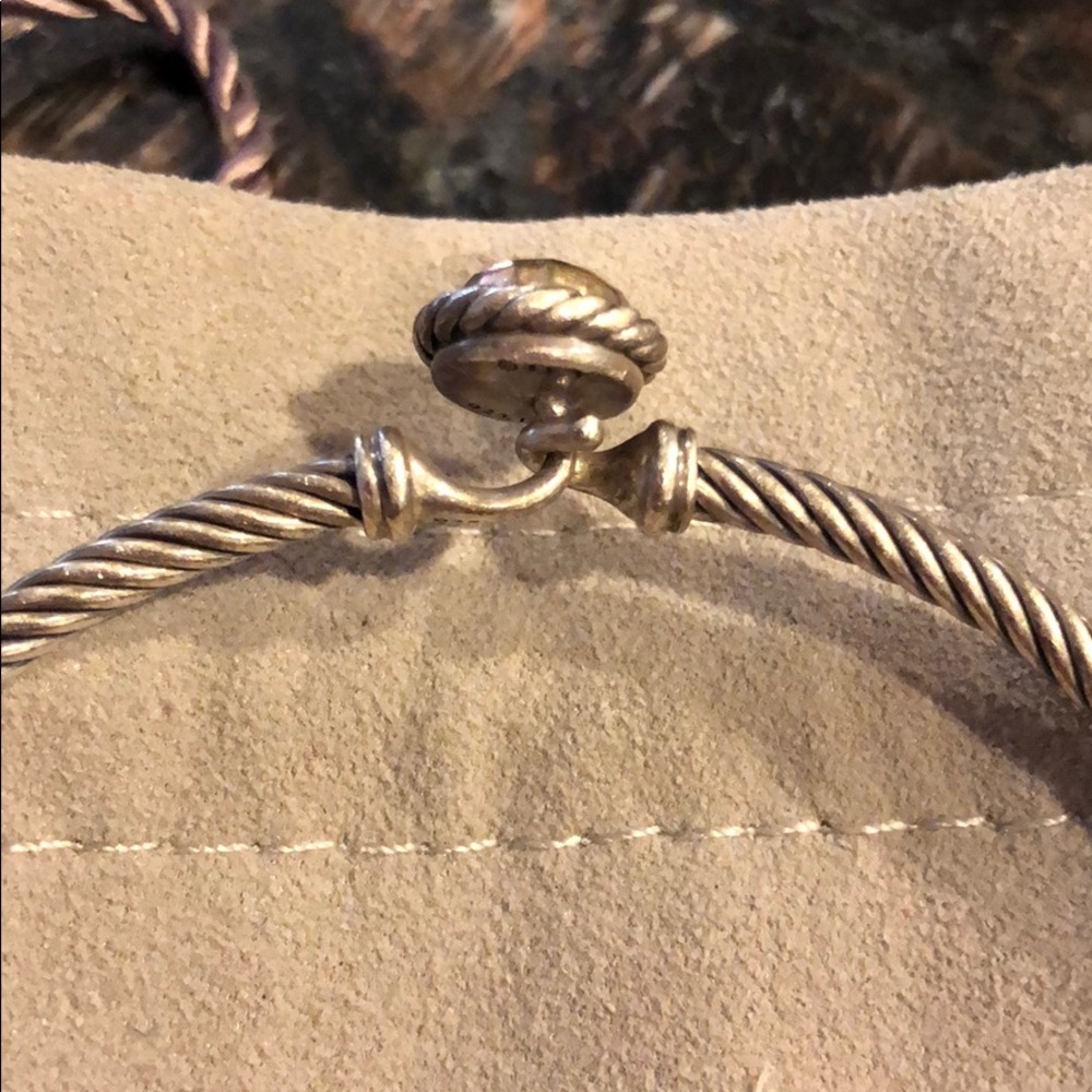 David Yurman Chatelaine Bracelet with 18K Gold - Picture 3 of 6